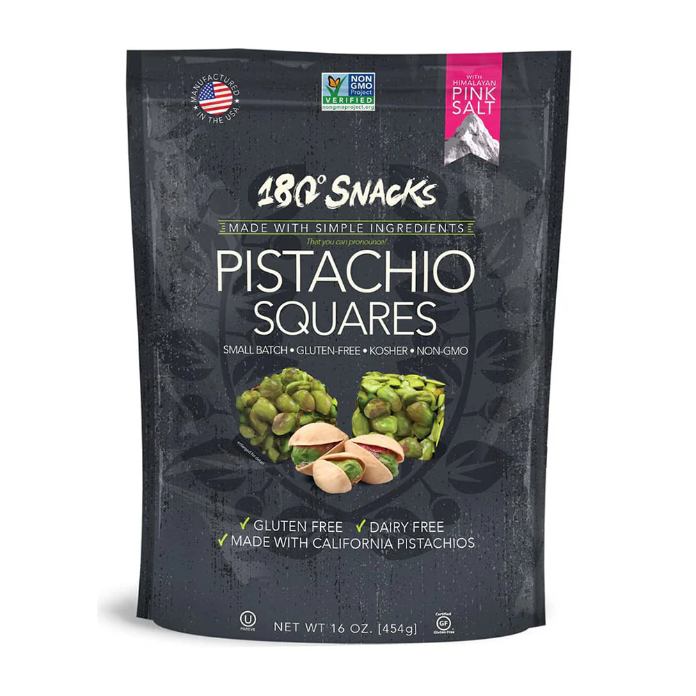 180 Snacks Pistachio Squares 454g