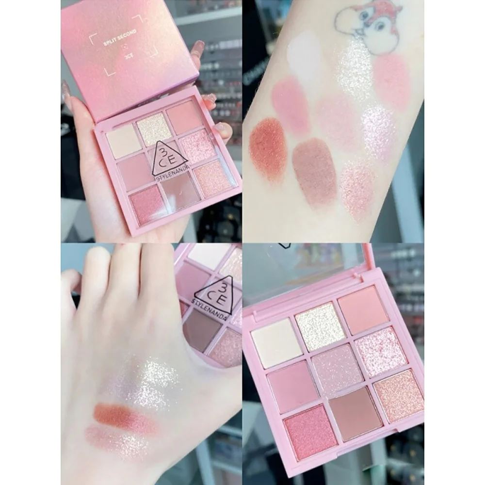 3CE Nine-Color Eyeshadow Palette - Auto Focus - Image 3