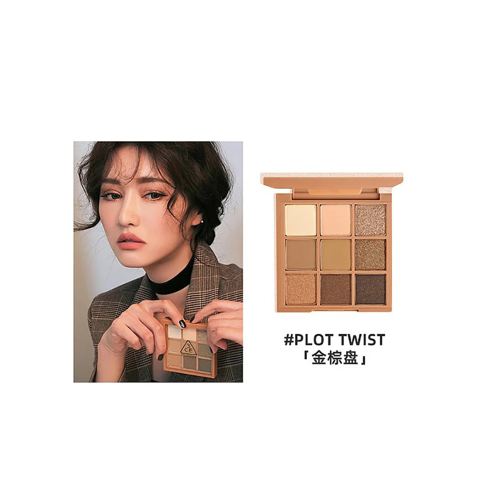 3CE Nine-Color Eyeshadow Palette - Plot Twist - Image 2
