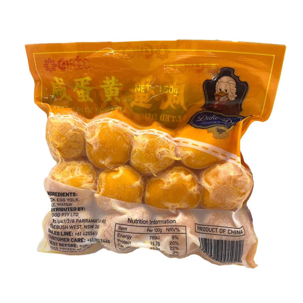 4 Food Frozen Salted Duck Egg Yolks - 150g - Image 2