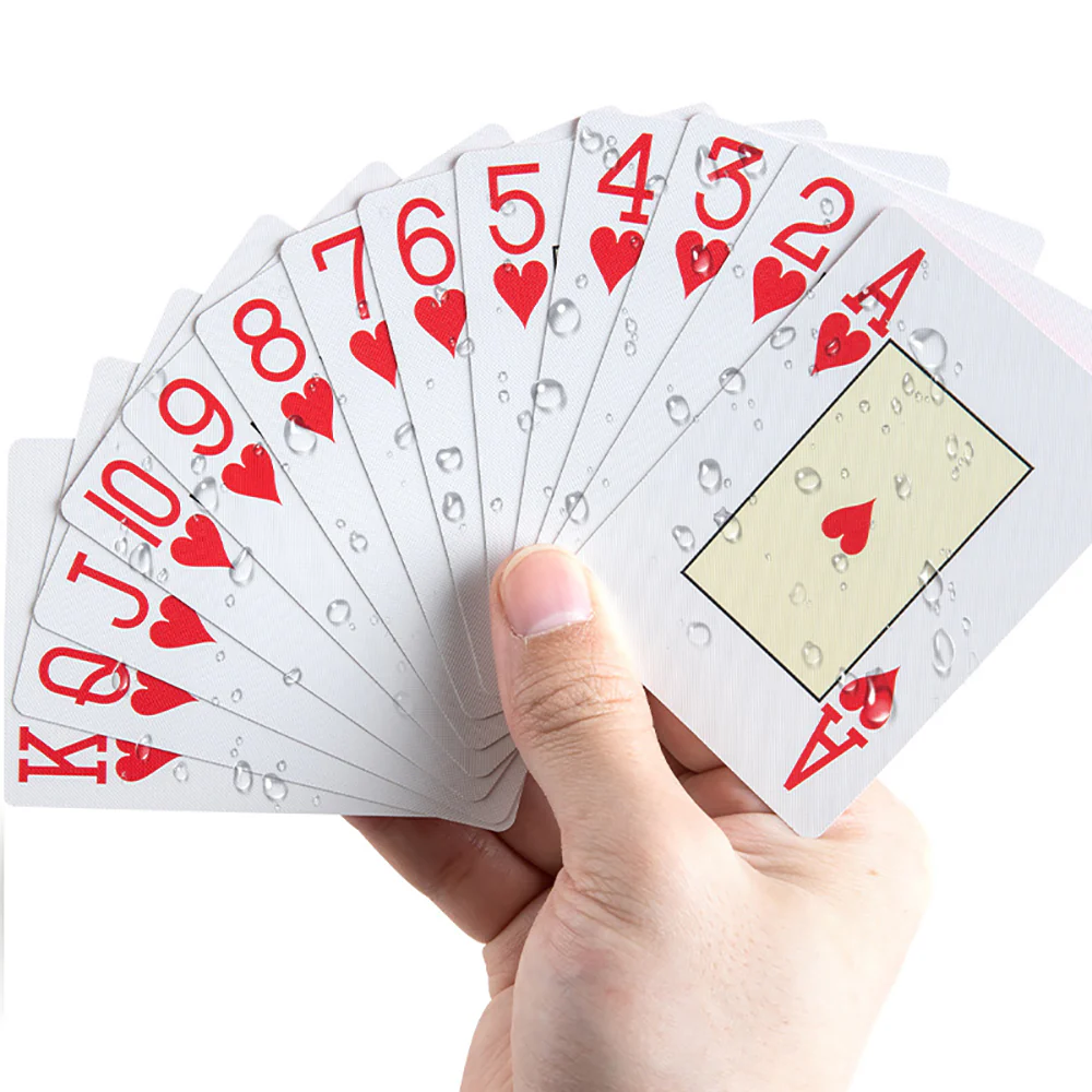 777 Texas Hold'em Poker Cards - 56 Blue Cards - Image 2
