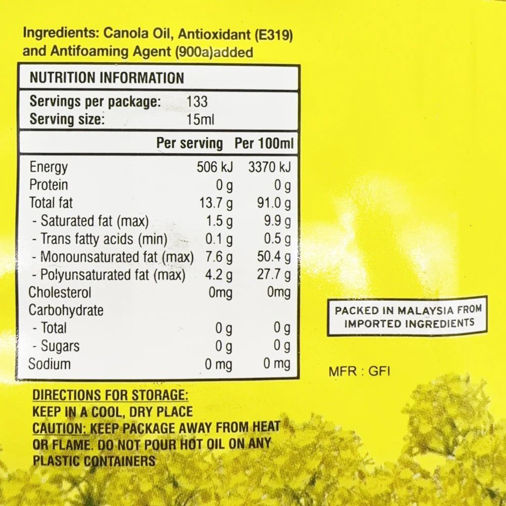 88 Canola Oil - 2L - Image 2