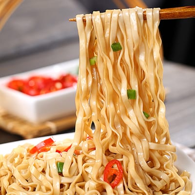 A-Sha Original Dry Noodles - 95g x 5 Packs - Image 2