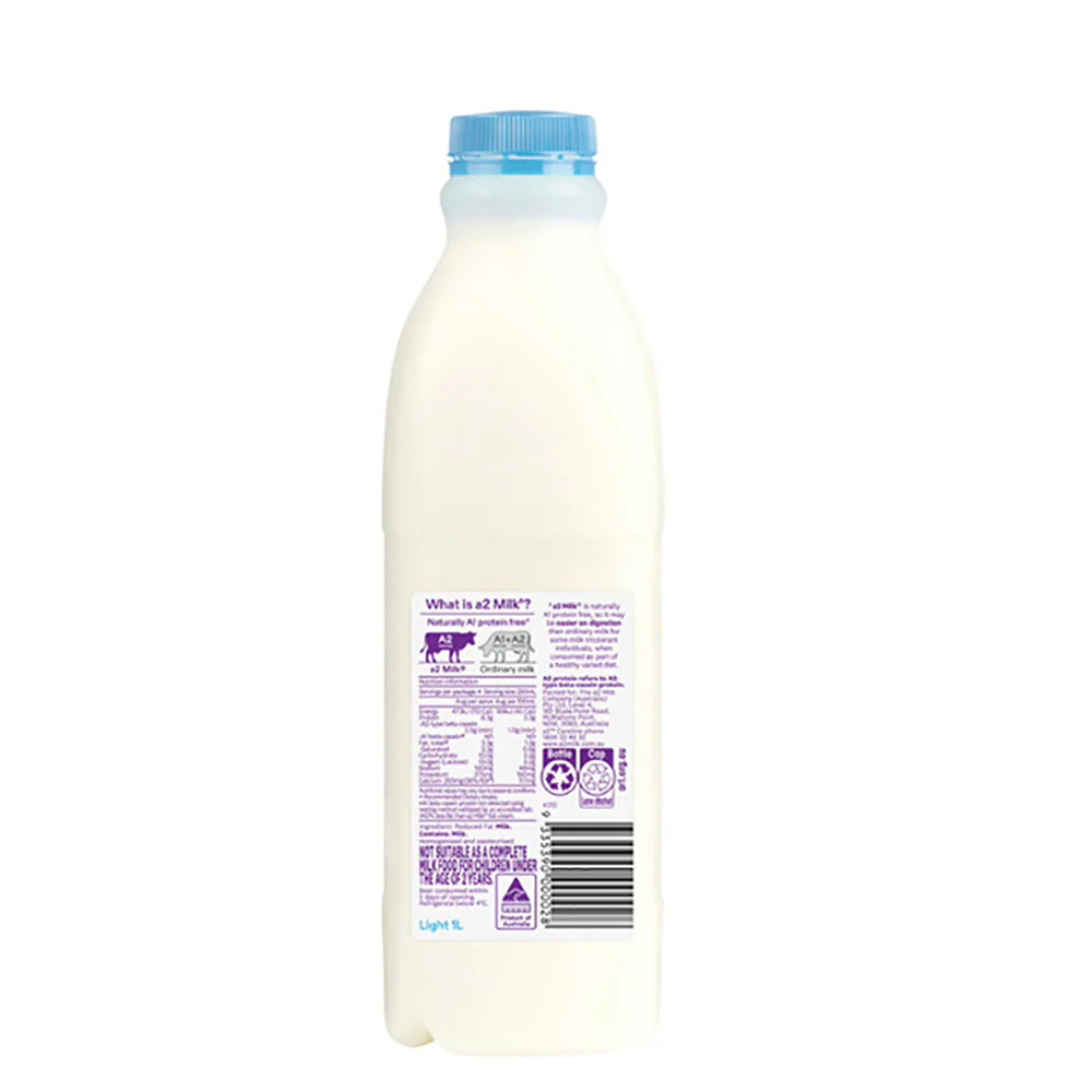 A2 Low Fat Milk - 1L - Image 2