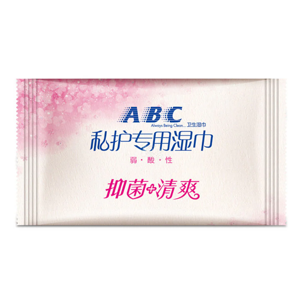 ABC Antibacterial Feminine Hygiene Wipes - 18 Pads - Image 3