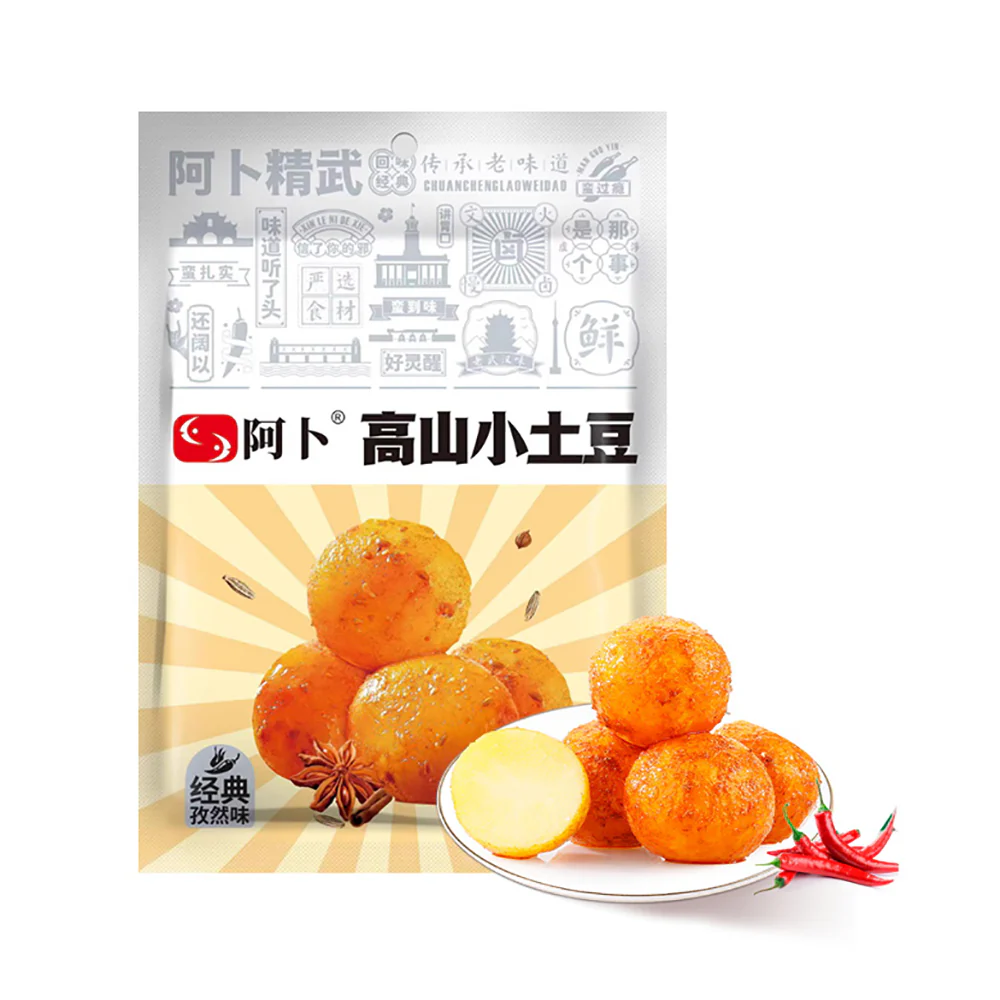 Abo High Mountain Baby Potatoes - Classic Cumin Flavor, 100g