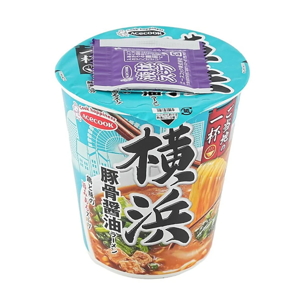 Acecook Yokohama Tonkotsu Shoyu Ramen Cup - 63g - Image 3