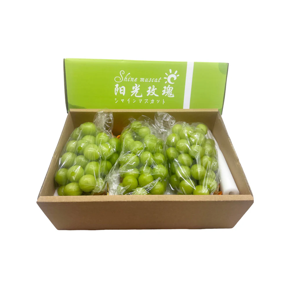 Air-Flown Shine Muscat Grapes (China) – 1 Bunch, 800g - Image 3