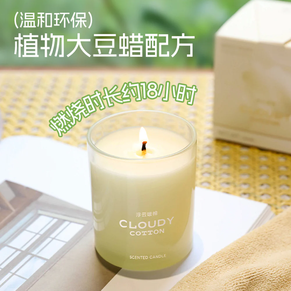 Airguard Snowy Plum Aromatherapy Scented Candle – 100g - Image 3