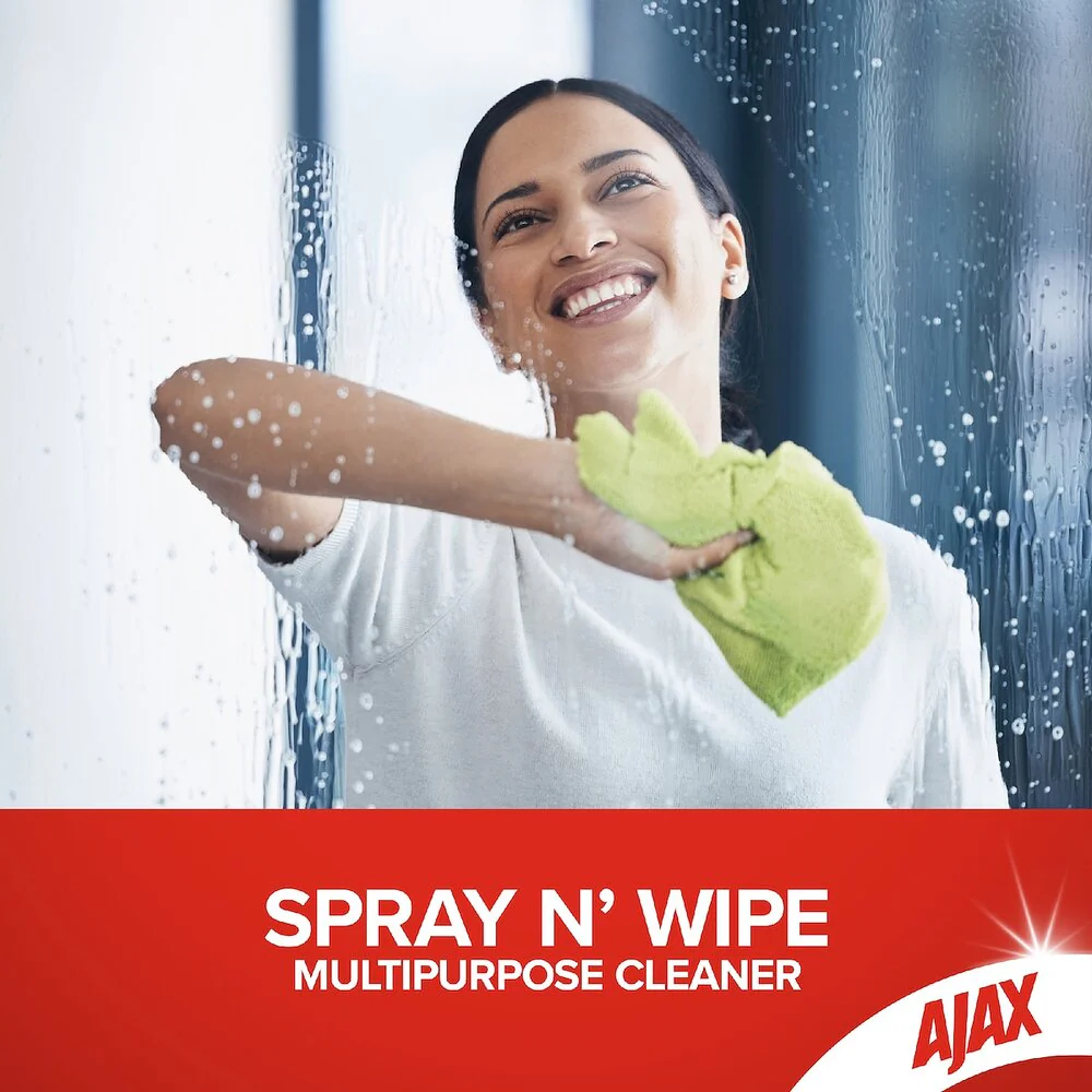 Ajax Spray n' Wipe Bathroom Cleaner 500mL - Image 3