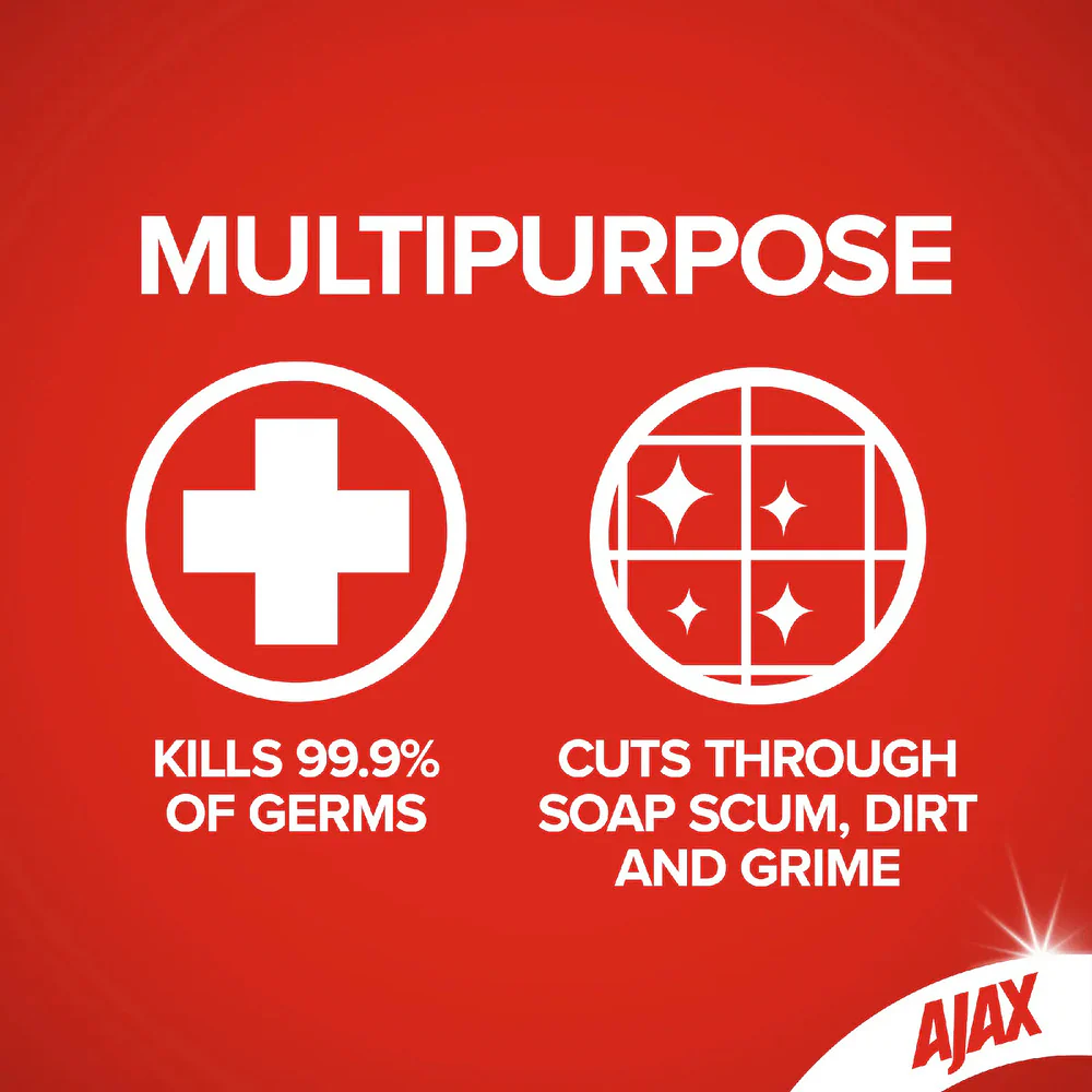 Ajax Spray n' Wipe Bathroom Cleaner 500mL - Image 5