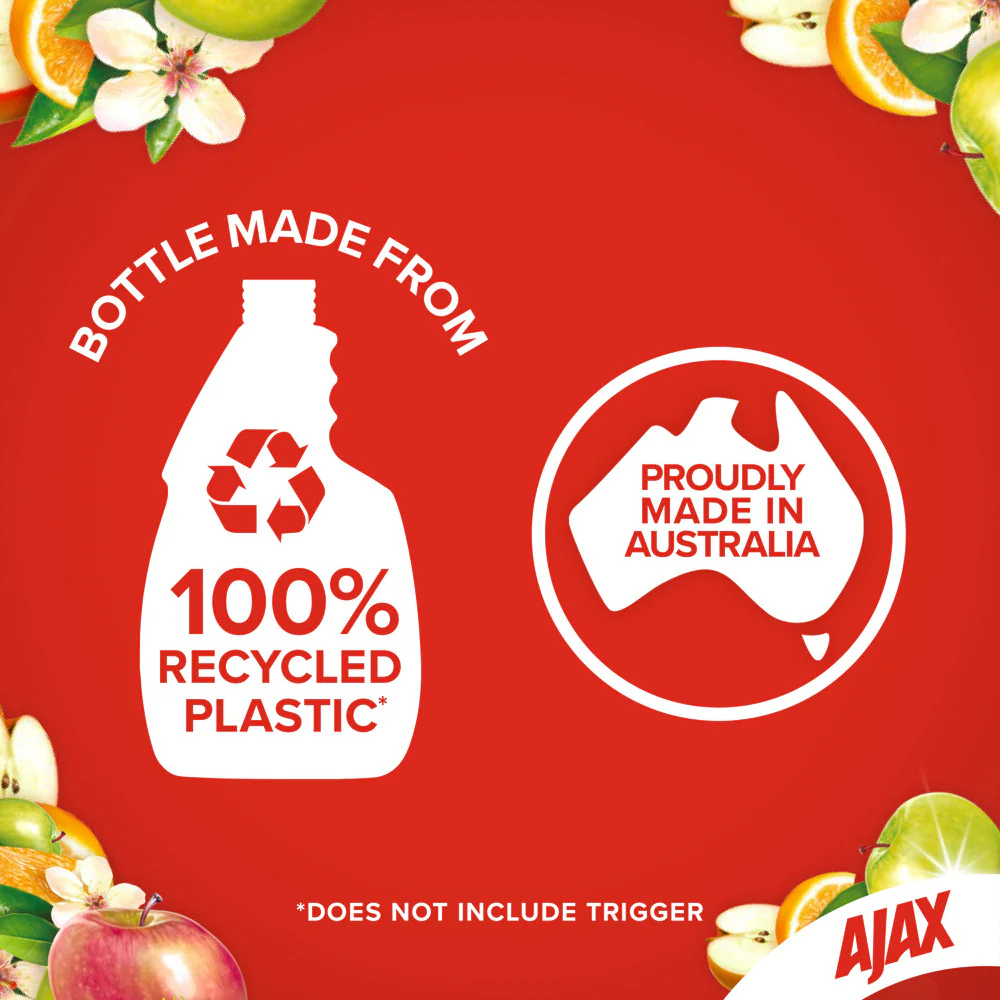 Ajax Spray n' Wipe Multipurpose Cleaner Apple Blossom & Citrus 500 mL - Image 4