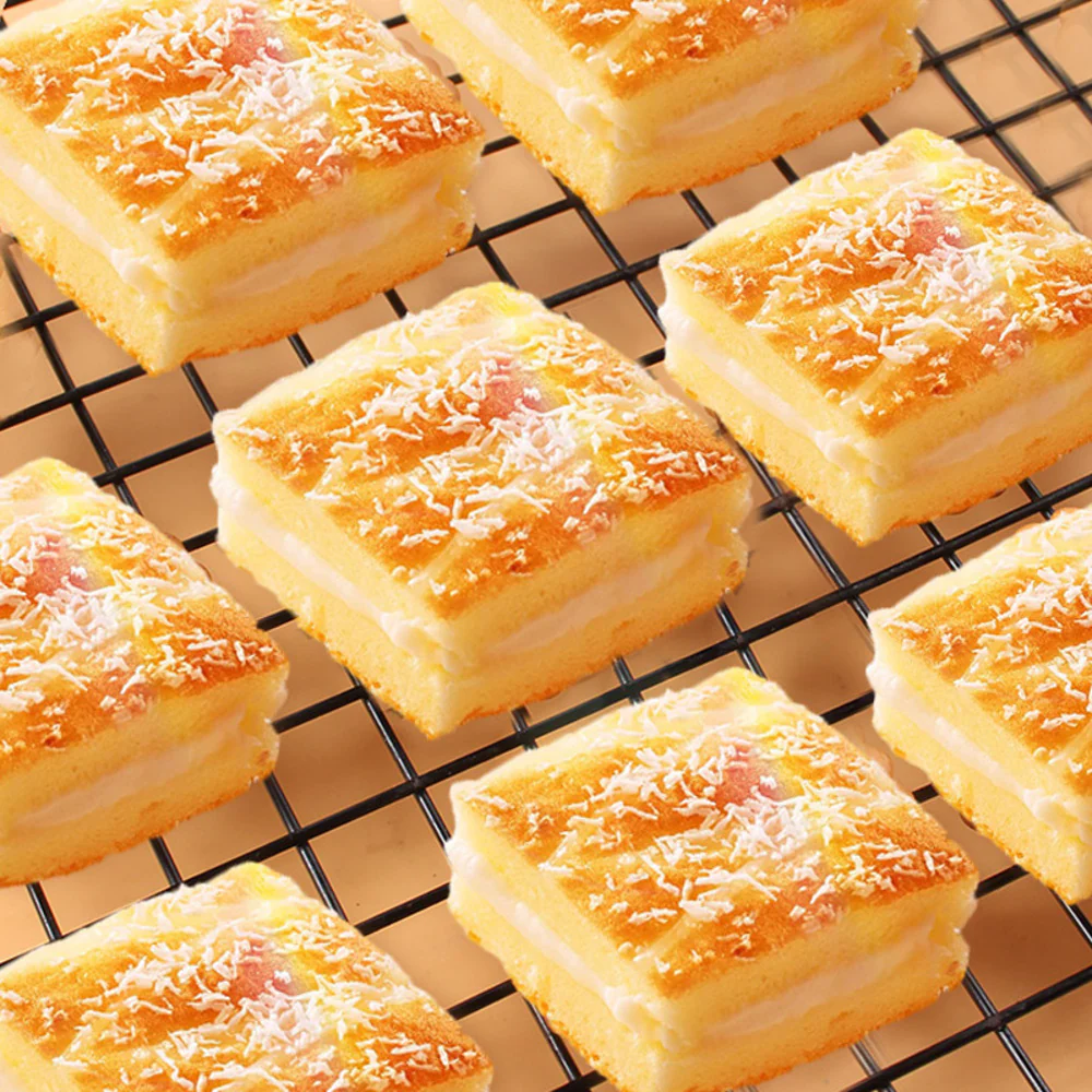 Aji Coconut Cream Sponge Cake Bites 250g - Individually Wrapped - Image 2