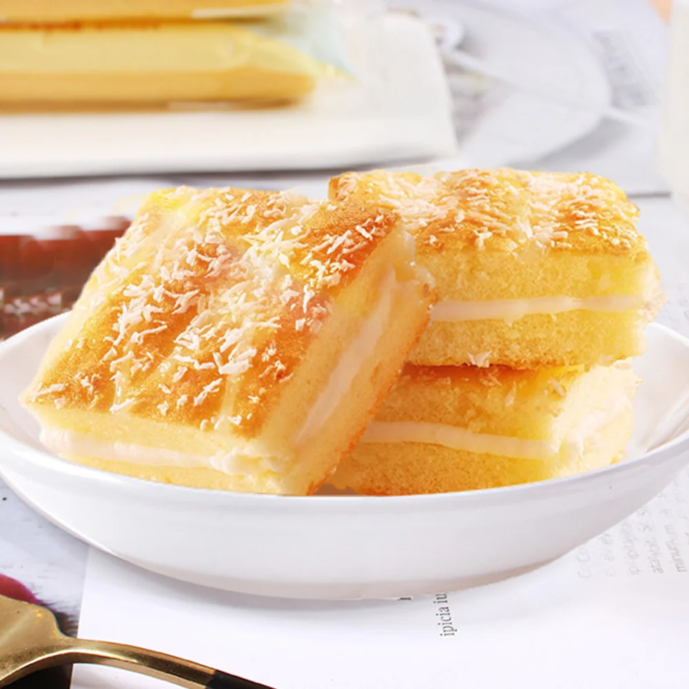 Aji Coconut Cream Sponge Cake Bites 250g - Individually Wrapped - Image 3