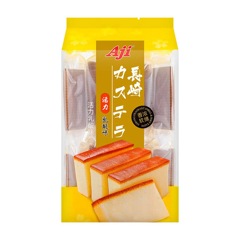 Aji Nagasaki Castella Cake with Probiotic Flavor - 10pcs, 330g