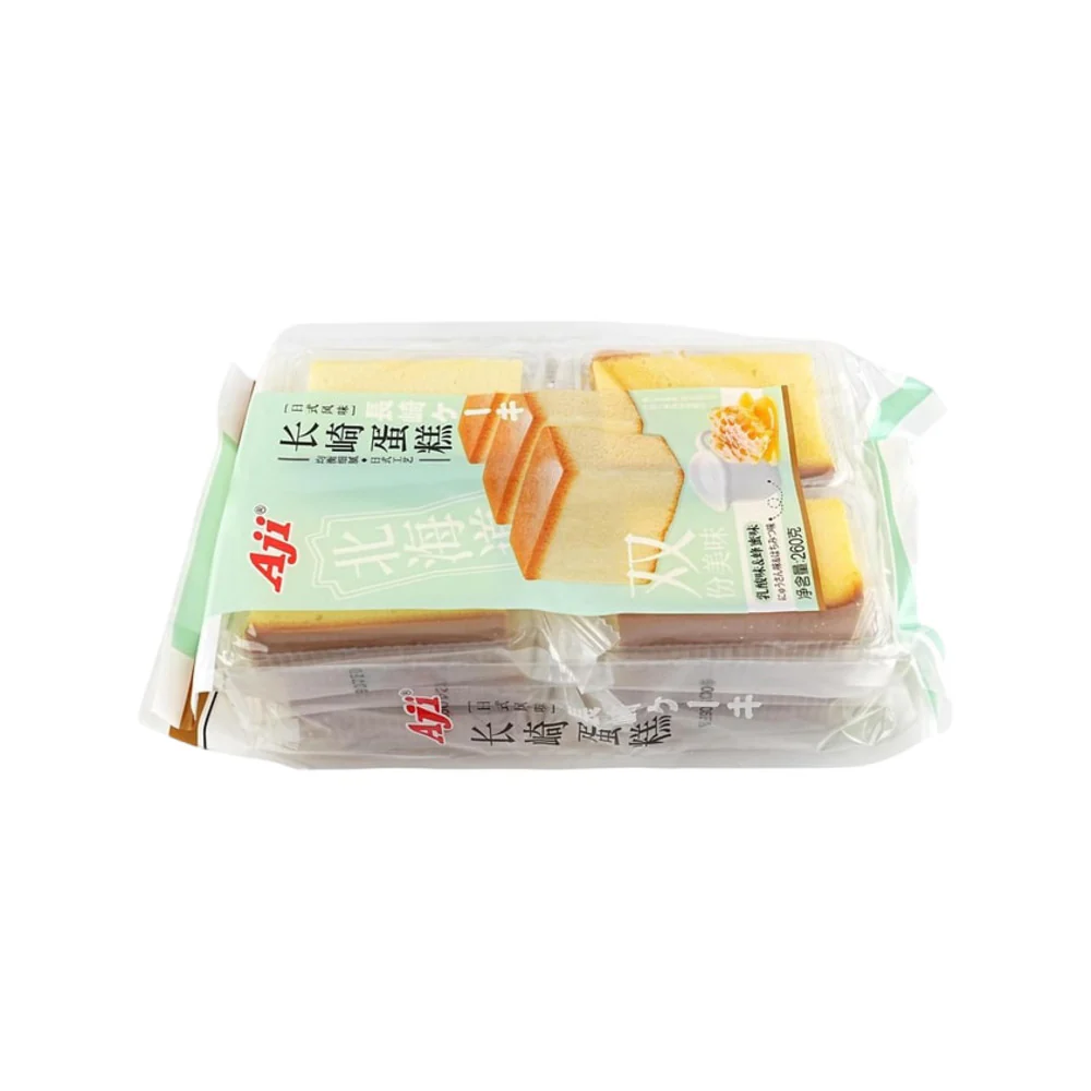 Aji Nagasaki Castella Yoghurt & Honey Flavour Cake 260g - Japanese Style Sponge - Image 2