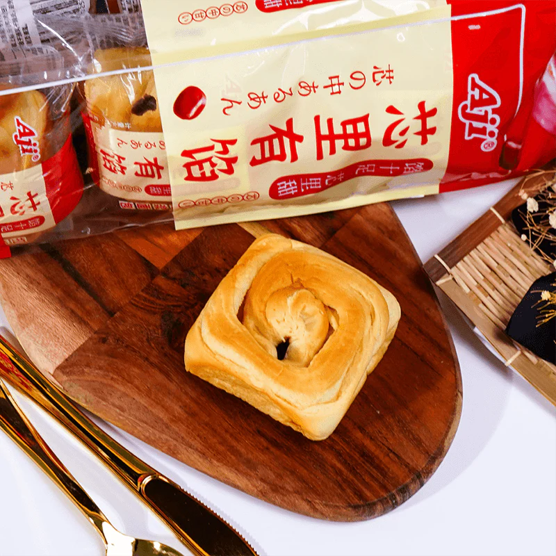 Aji Red Bean Filled Bread - 6 Pieces, 270g - Image 3