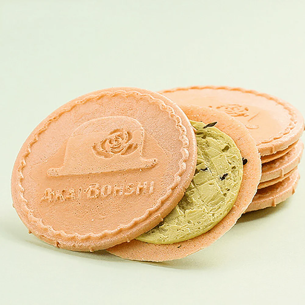 Akai Bohshi French Crepes with Matcha Chocolate - 12 Pieces - Image 2