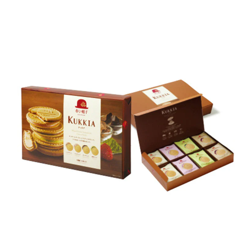 Akai Bohshi Japanese Assorted Whipped Chocolate Sandwich Cookies - 32 Pieces, 243g - Image 5