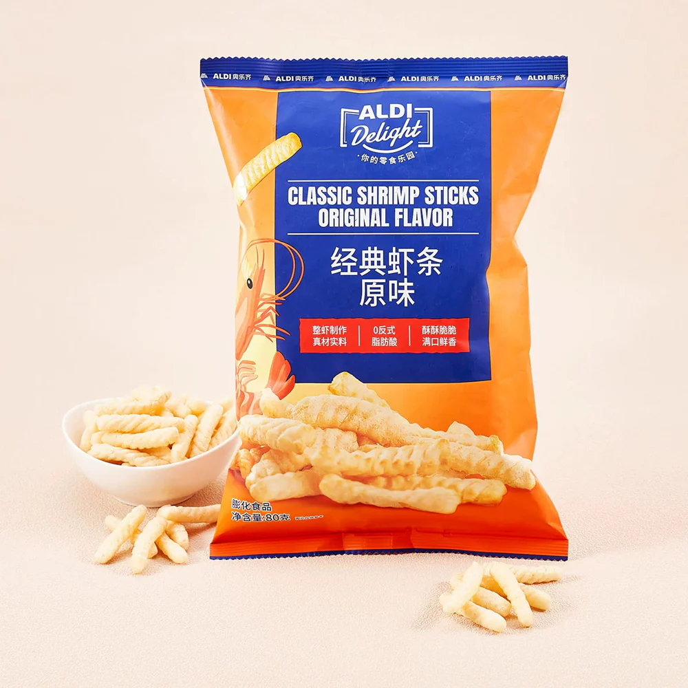 Aldi Delight Classic Shrimp Sticks – Original Flavor 80g – Limited Import - Image 2