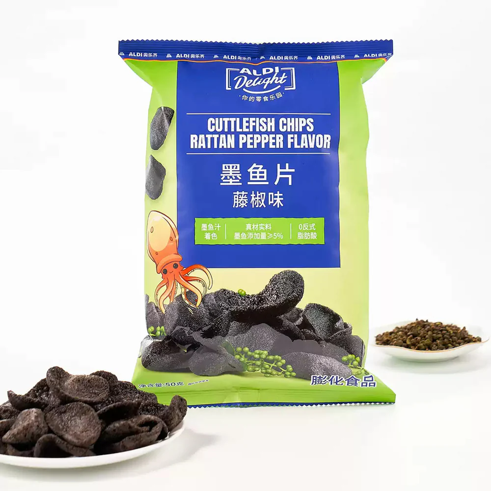 Aldi Delight Cuttlefish Chips – Rattan Pepper Flavor 50g – Limited Import - Image 3