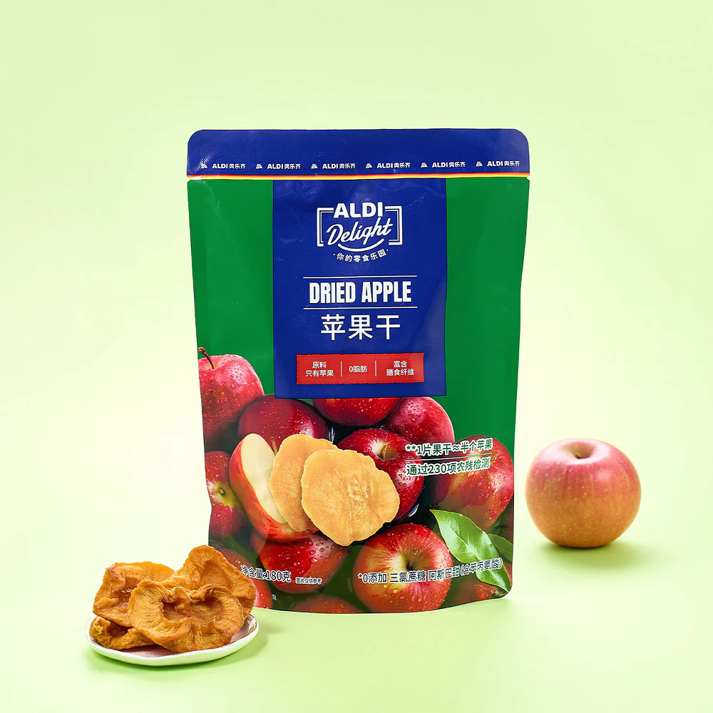 Aldi Delight Dried Apple 180g – Limited Import - Image 3