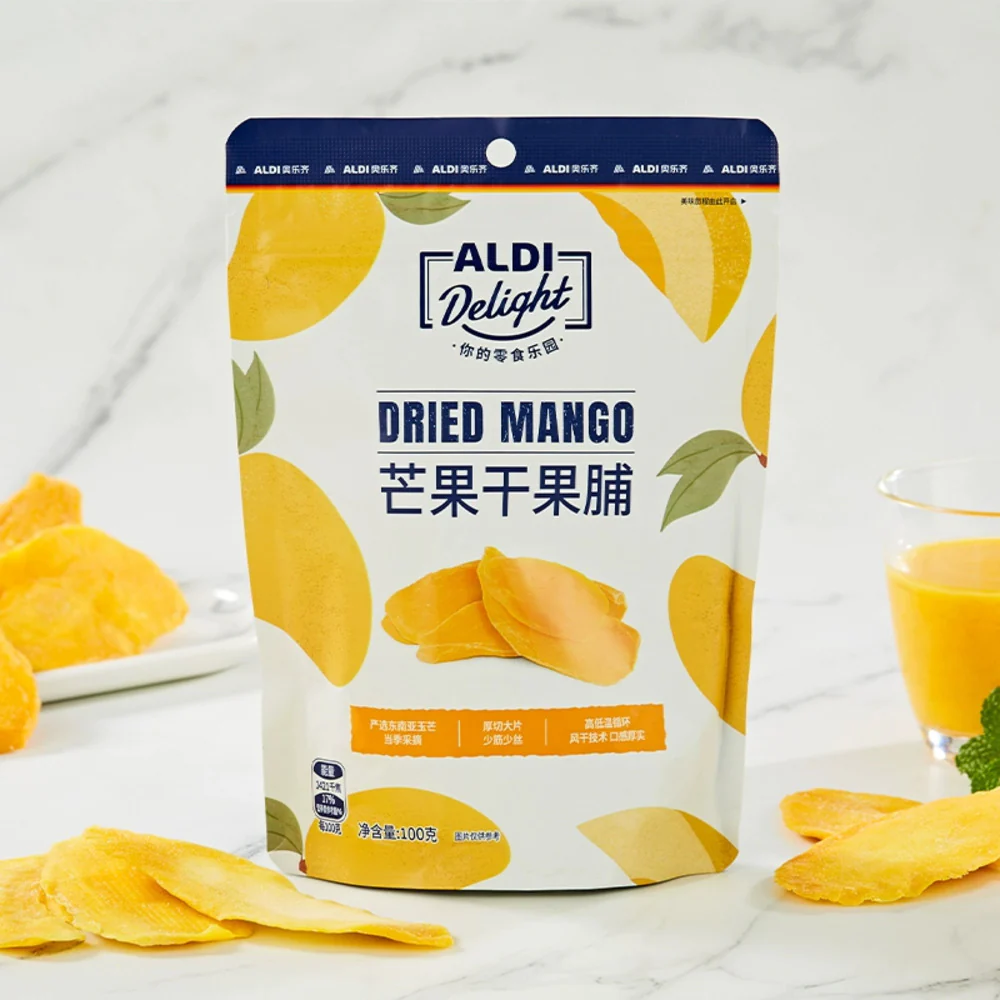 Aldi Delight Dried Mango Slices 100g – Limited Import - Image 4