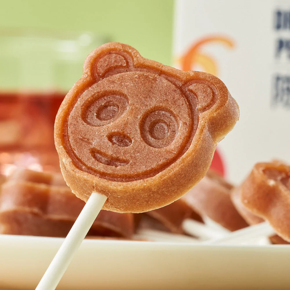 Aldi Delight Dried Tangerine Peel Hawthorn Lollipops 85g – Limited Import - Image 2