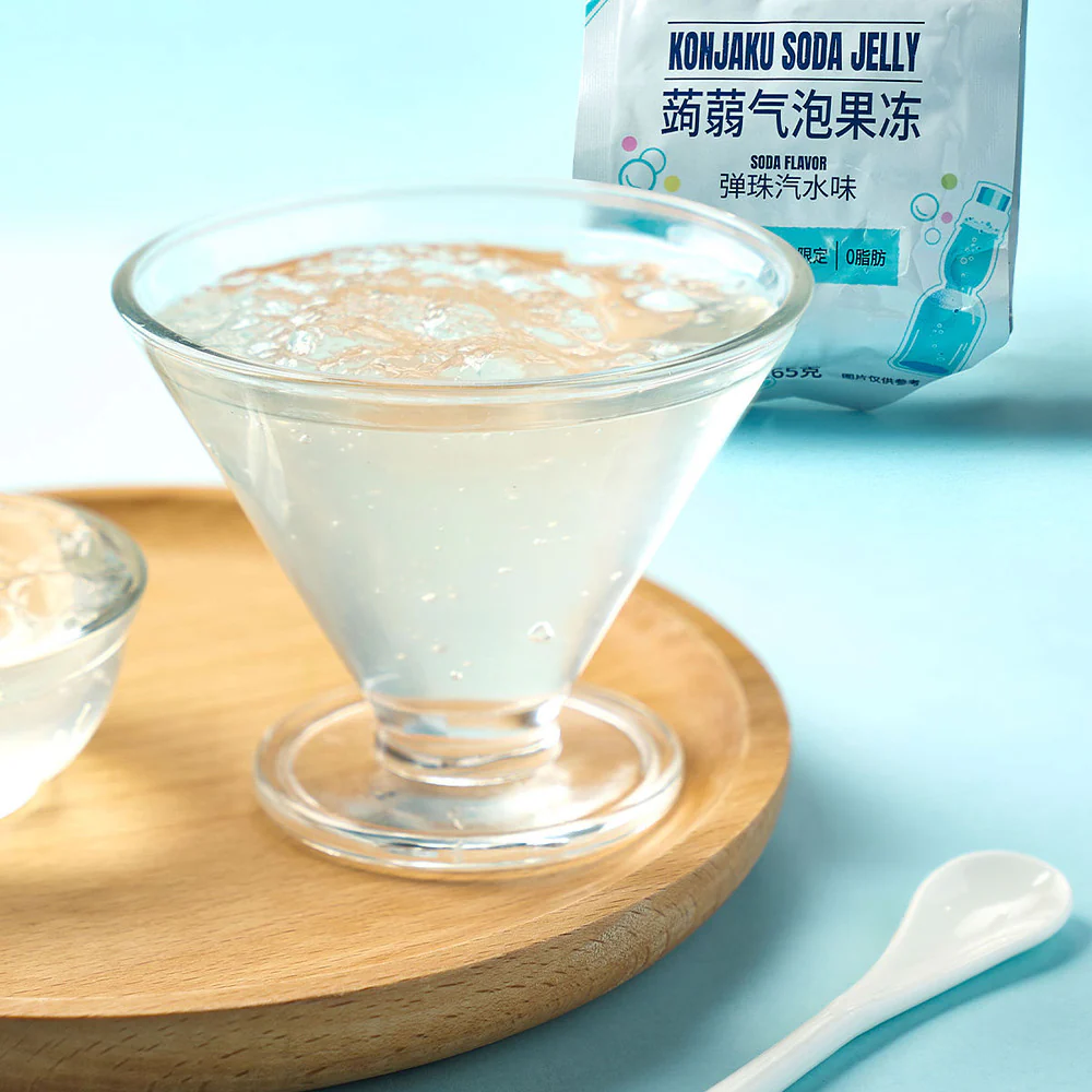 Aldi Delight Konjac Soda Jelly – Ramune Pop Soda Flavour 165g – Limited Import - Image 2