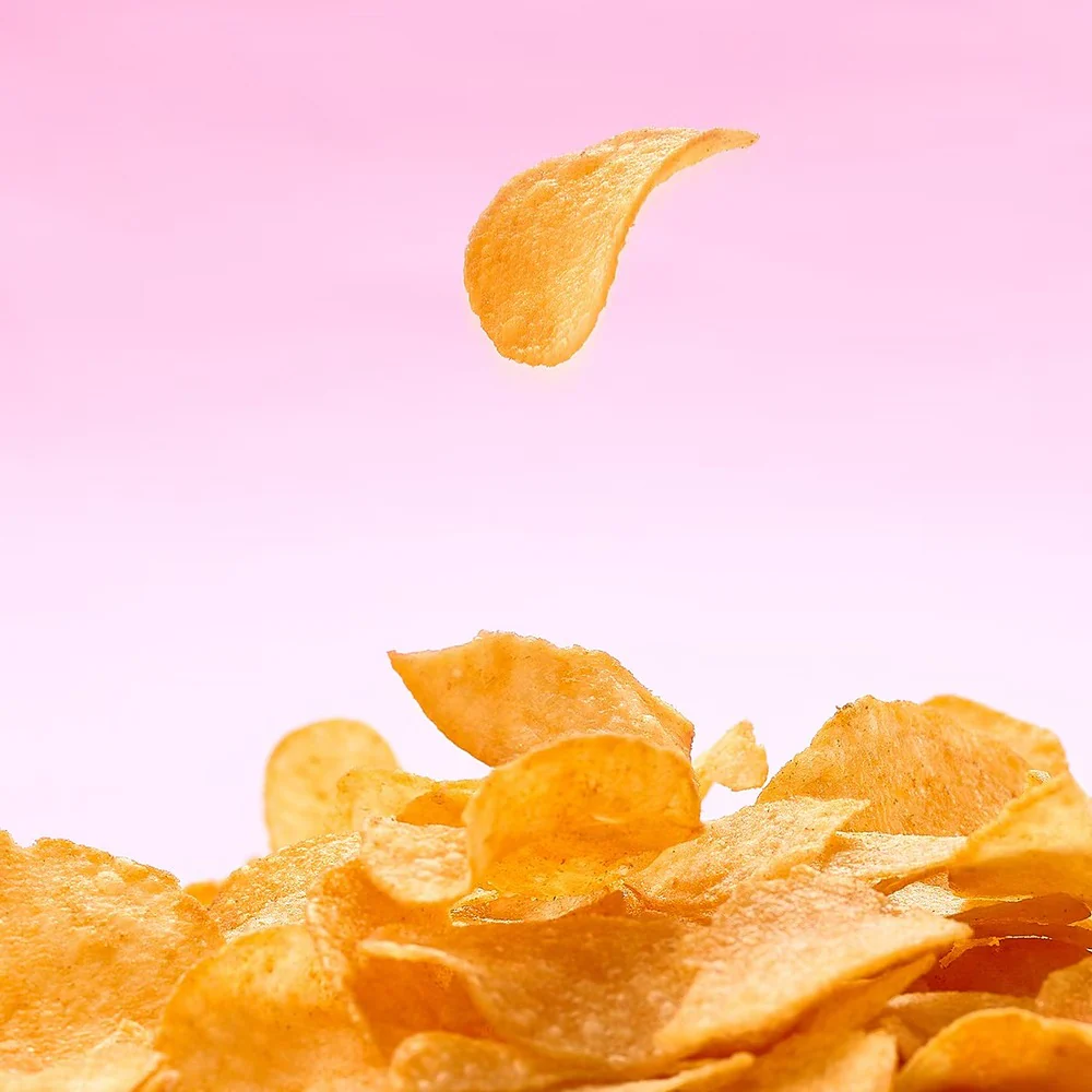 Aldi Delight Original Cut Potato Chips – Tomato Flavor 128g – Limited Import - Image 2