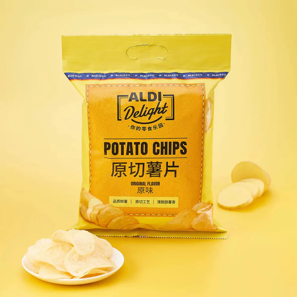 Aldi Delight Original Flavor Potato Chips 128g – Limited Import - Image 3