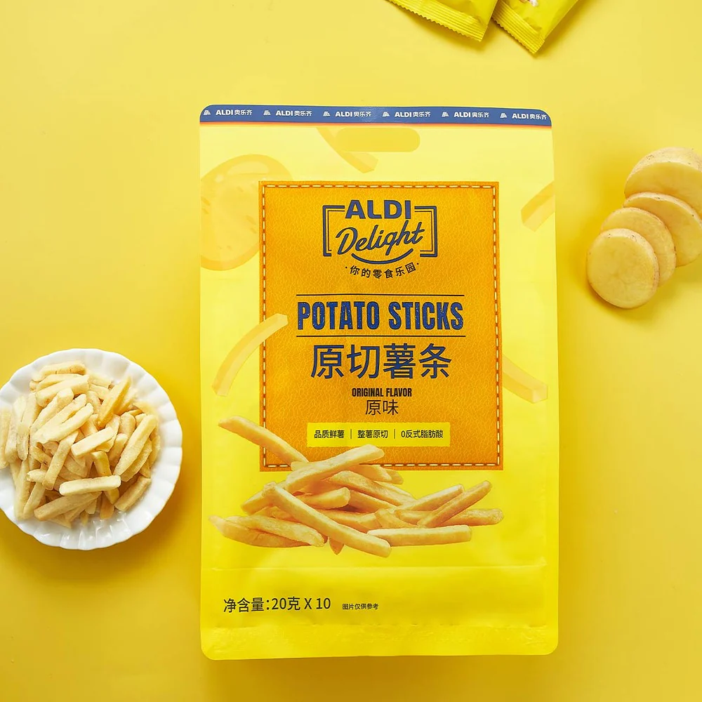 Aldi Delight Original Potato Sticks 20g x 10 – Limited Import - Image 2