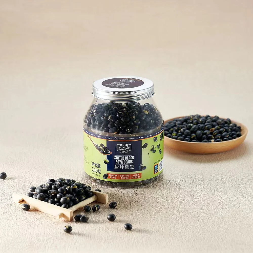 Aldi Delight Salted Roasted Black Soya Beans 230g – Limited Import - Image 4