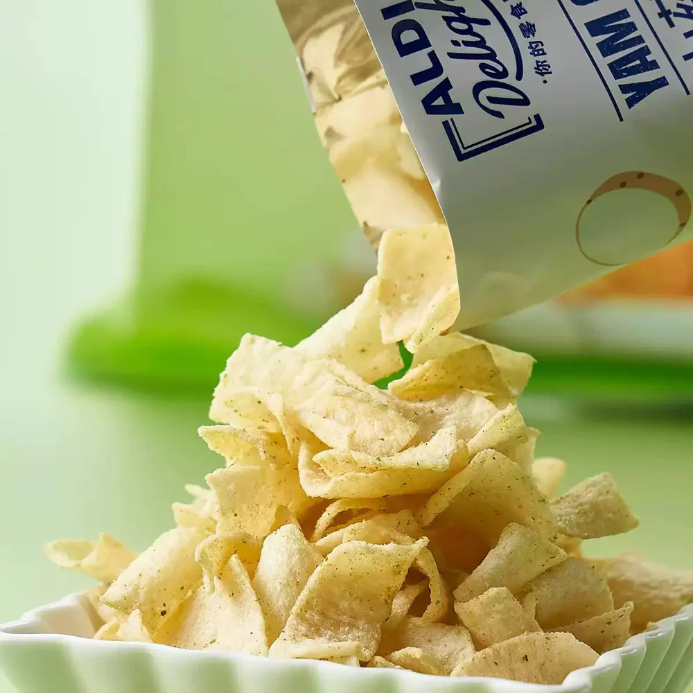 Aldi Delight Scallion Yam Chips 120g – Limited Import - Image 2