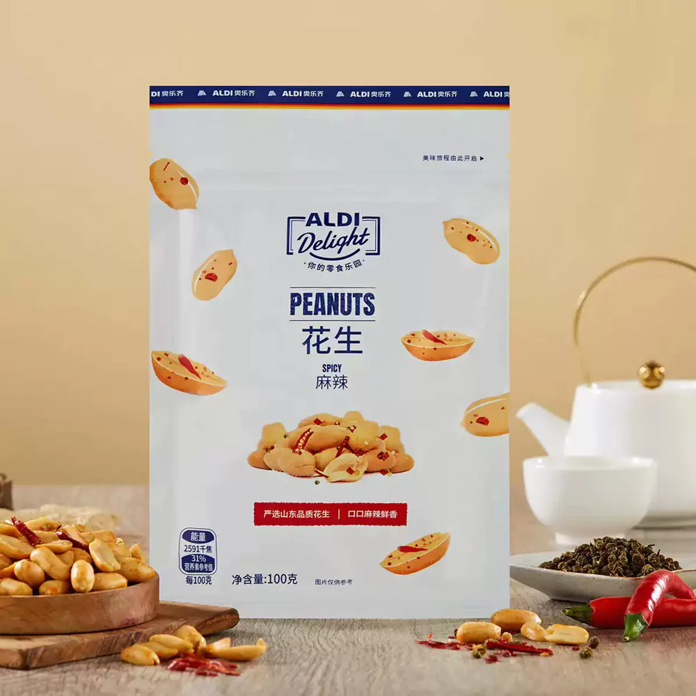 Aldi Delight Spicy Peanuts 100g – Limited Import - Image 4
