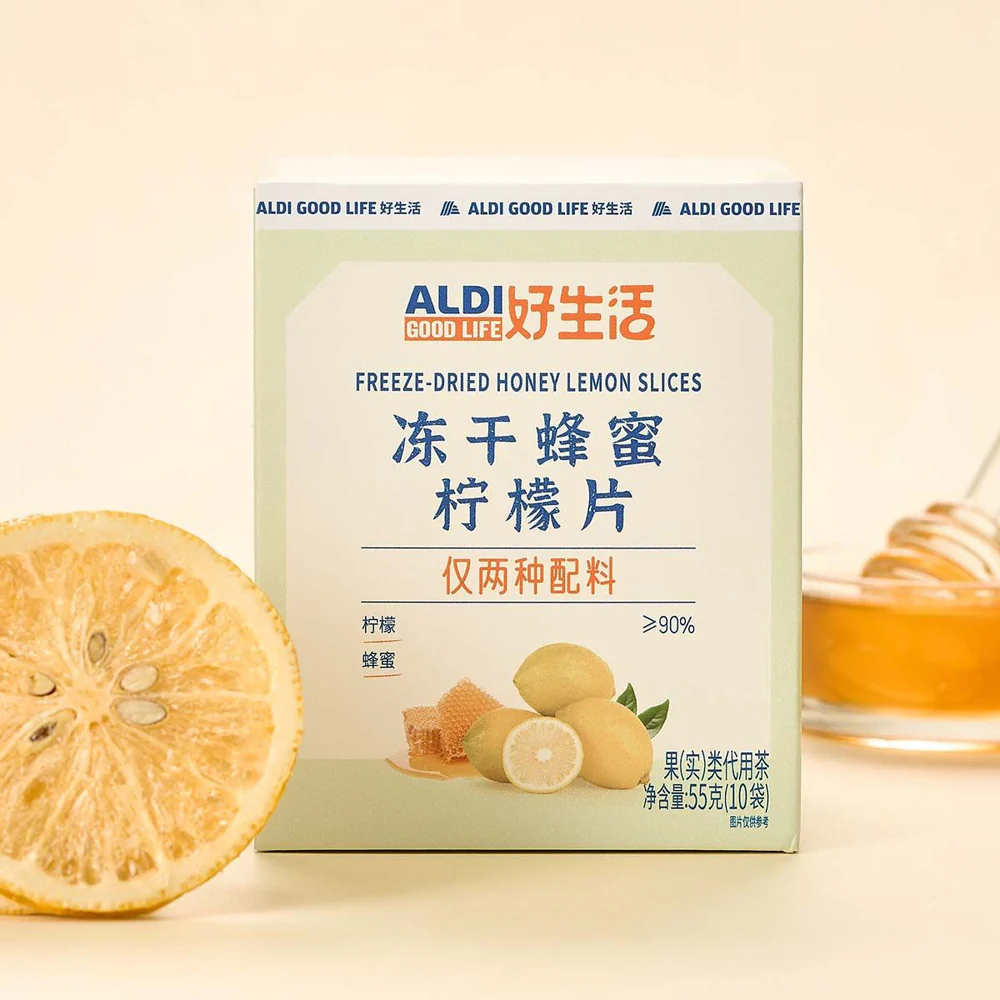 ALDI Good Life Freeze-Dried Honey Lemon Slices 55g – Limited Import - Image 3