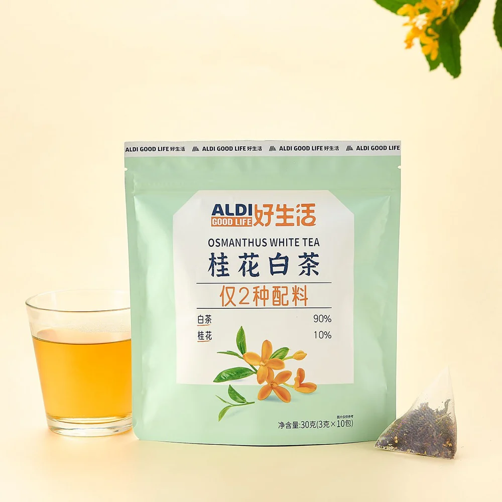 ALDI Good Life Osmanthus White Tea 30g (3g x 10 Sachets) – Limited Import - Image 3