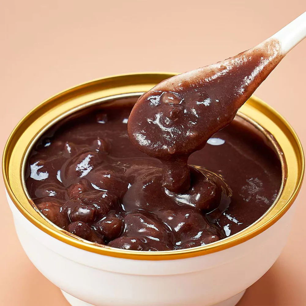 ALDI Gu Yue Ren Jia Red Bean Paste with Tangerine Peel & Lotus Seeds 200g x 2 – Limited Import - Sweet Red Bean Soup Dessert - Image 3
