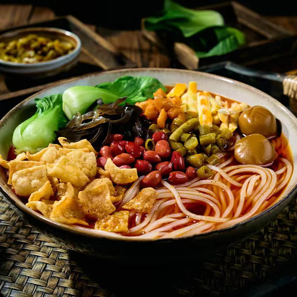 Aldi Gu Yue Renjia Liuzhou Snail Rice Noodles – Extra Spicy, Extra Pungent 400g – Limited Import - Luosifen - Image 3