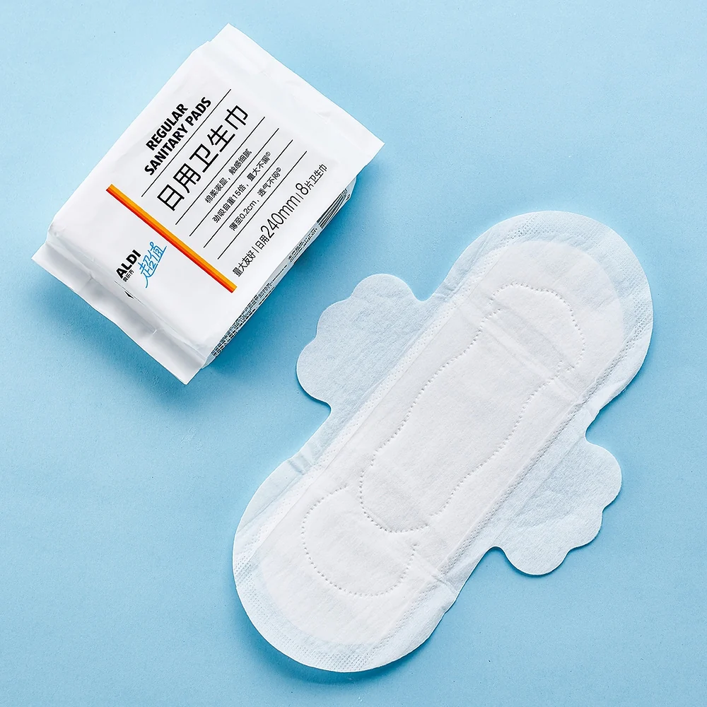 ALDI Value Regular Sanitary Pads 240 mm - 8 Pads – Limited Import - Image 3