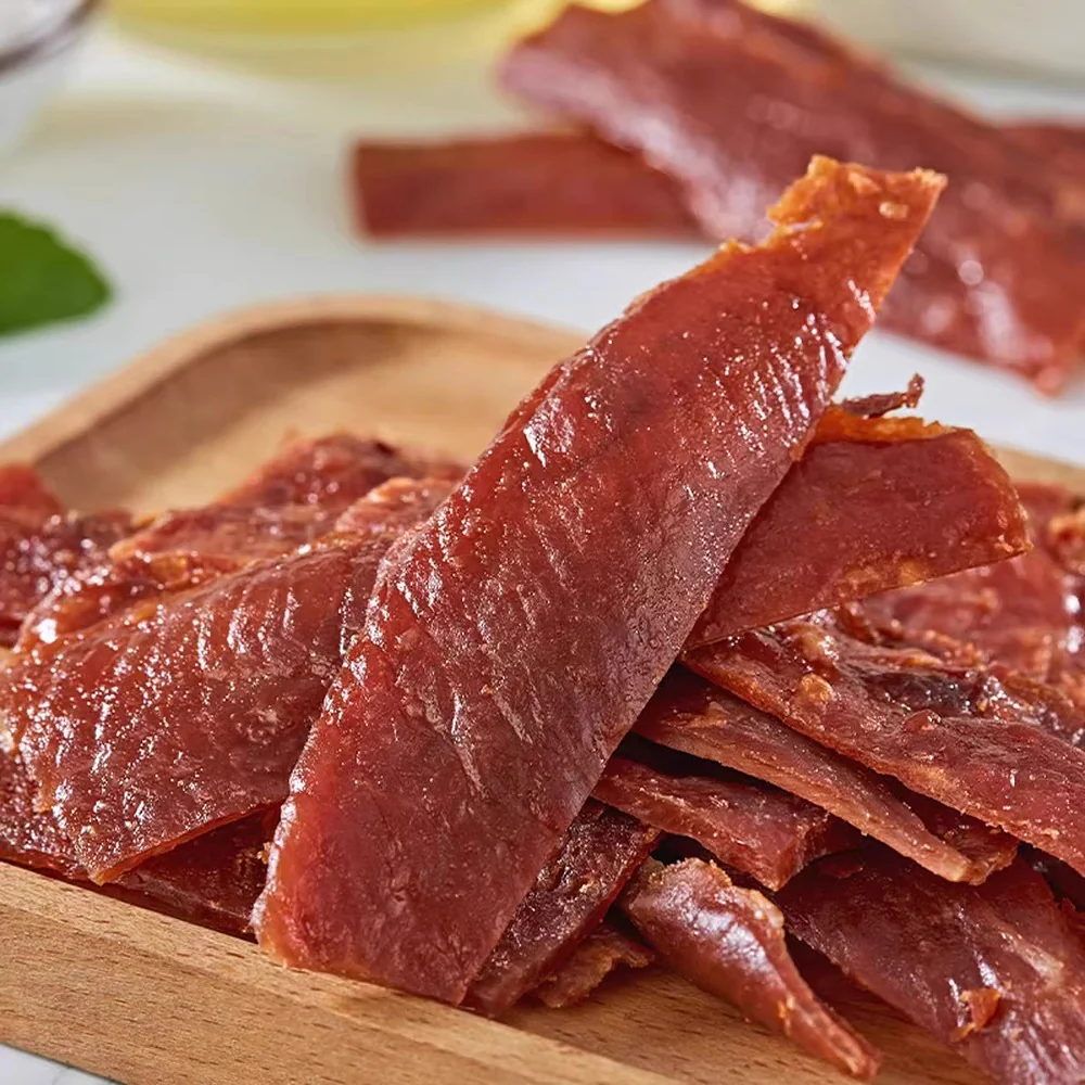 ALDI Value Dried Pork Slices 150g – Hand-Torn Pork Jerky, Limited Import - Image 3