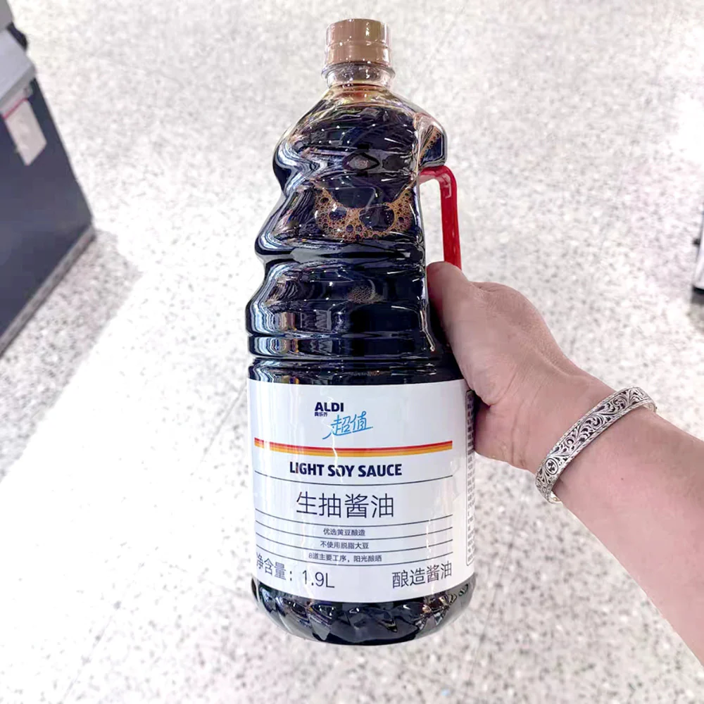 ALDI Value Naturally Brewed Light Soy Sauce 1.9L – Limited Import - Image 3