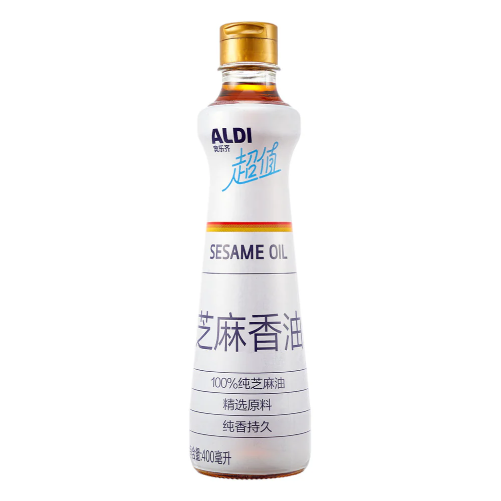 ALDI Value Sesame Oil 400 mL – Limited Import - 100% Pure