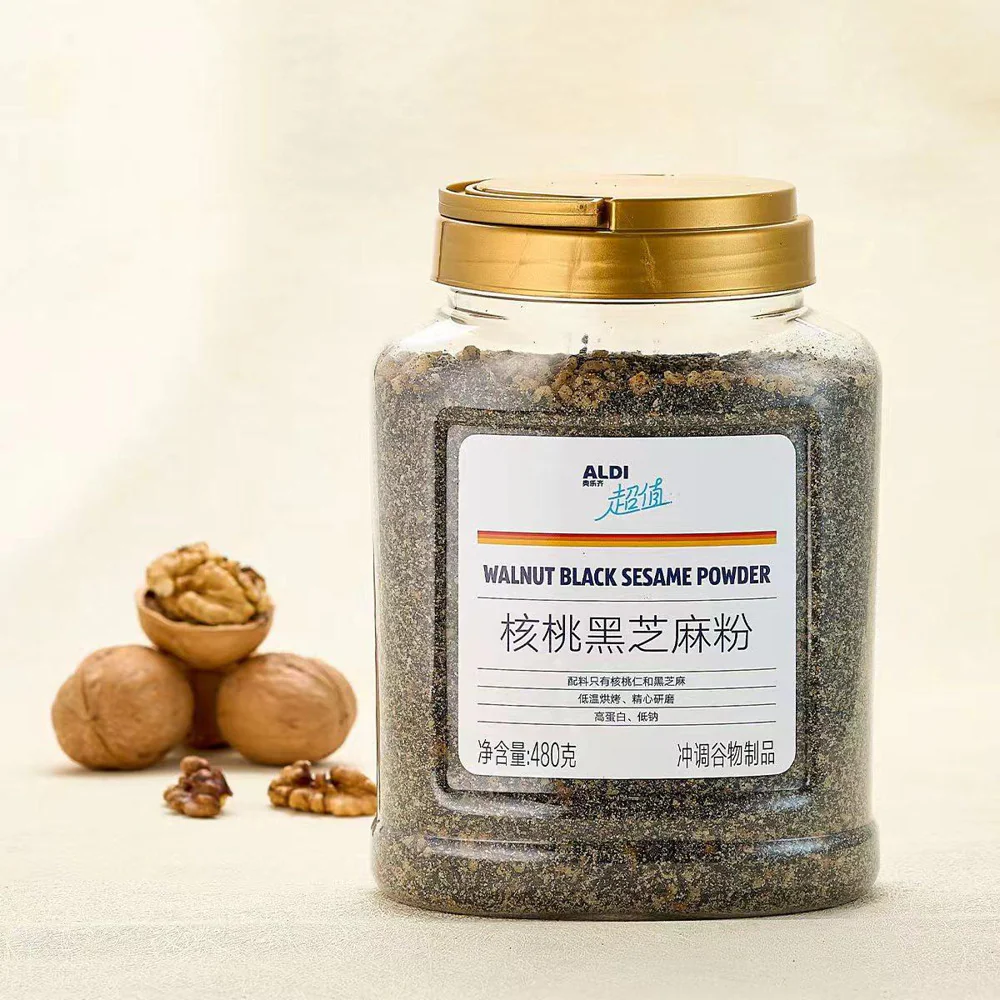 ALDI Walnut Black Sesame Powder 480g – Limited Import - Image 3