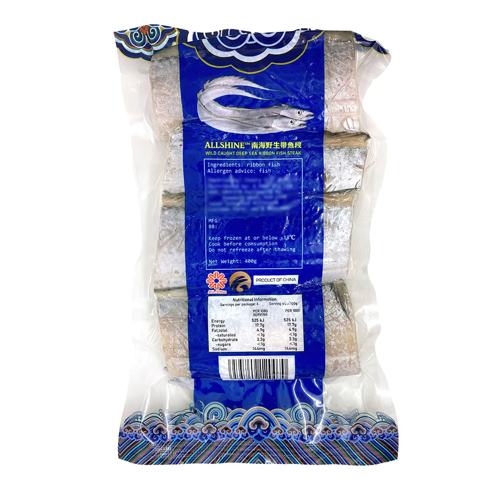 All Shine Premium Frozen Ribbon Fish Steaks - 400g - Image 3