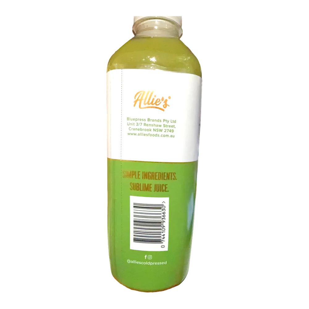 Allie's Cold-Pressed Vegetable Juice - 1L - Image 2
