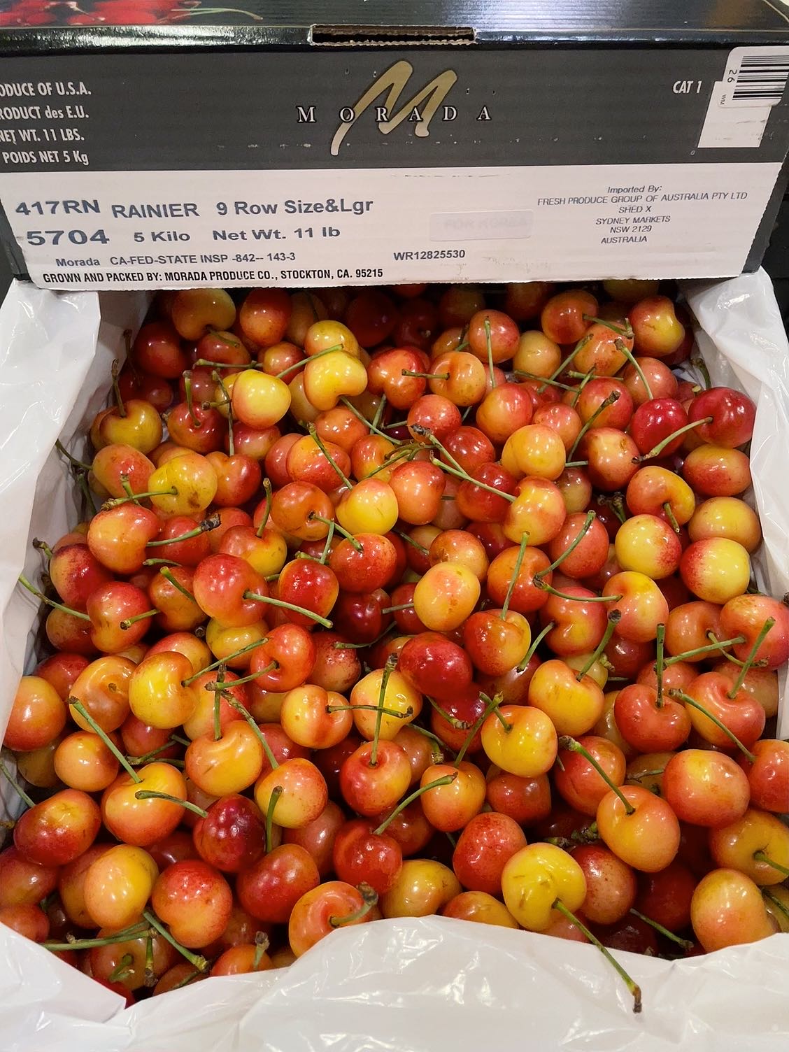 American Yellow Cherries - 500g - Image 2