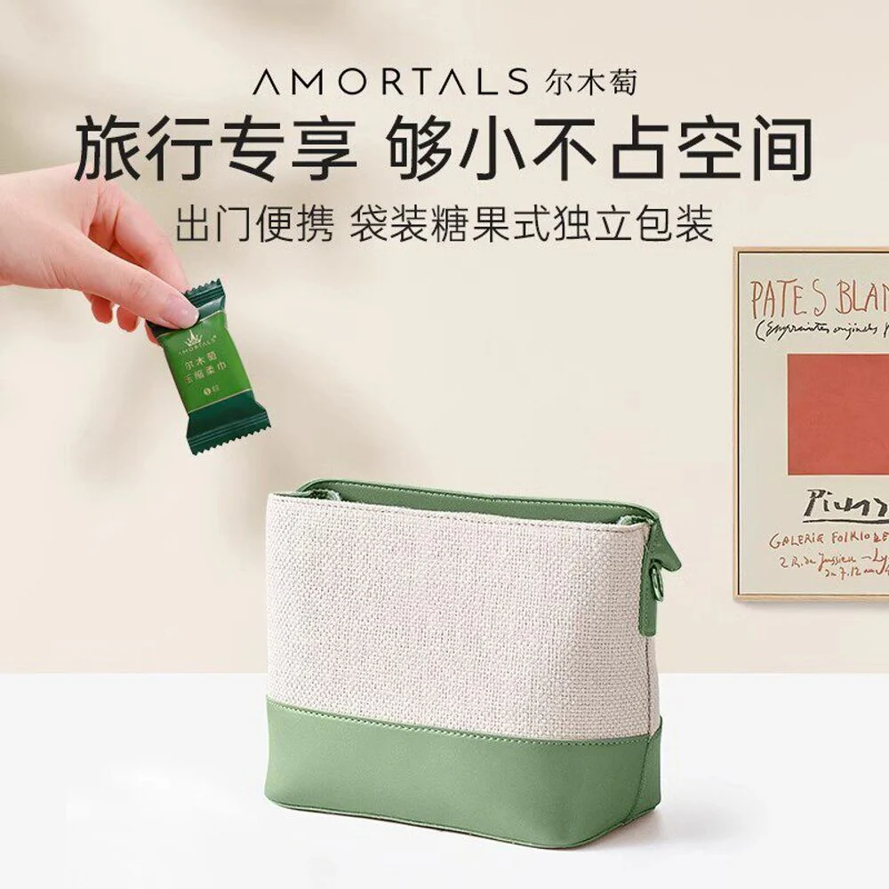 Amortals Compressed Facial Towels - 20 Pieces - Image 2