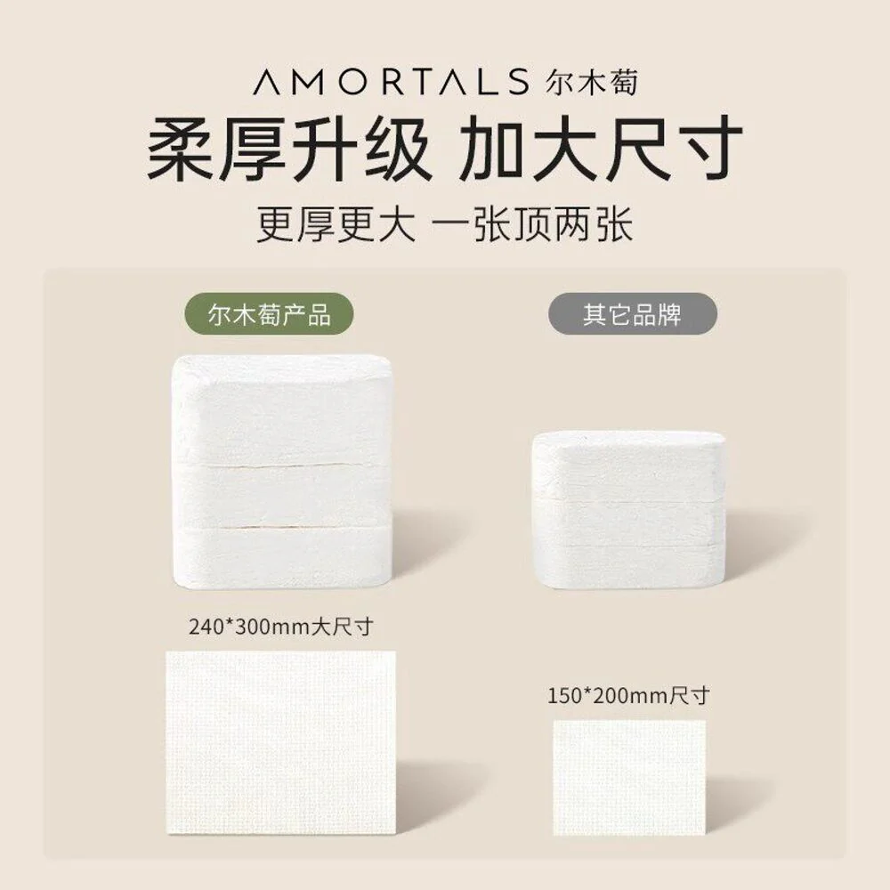 Amortals Compressed Facial Towels - 20 Pieces - Image 3