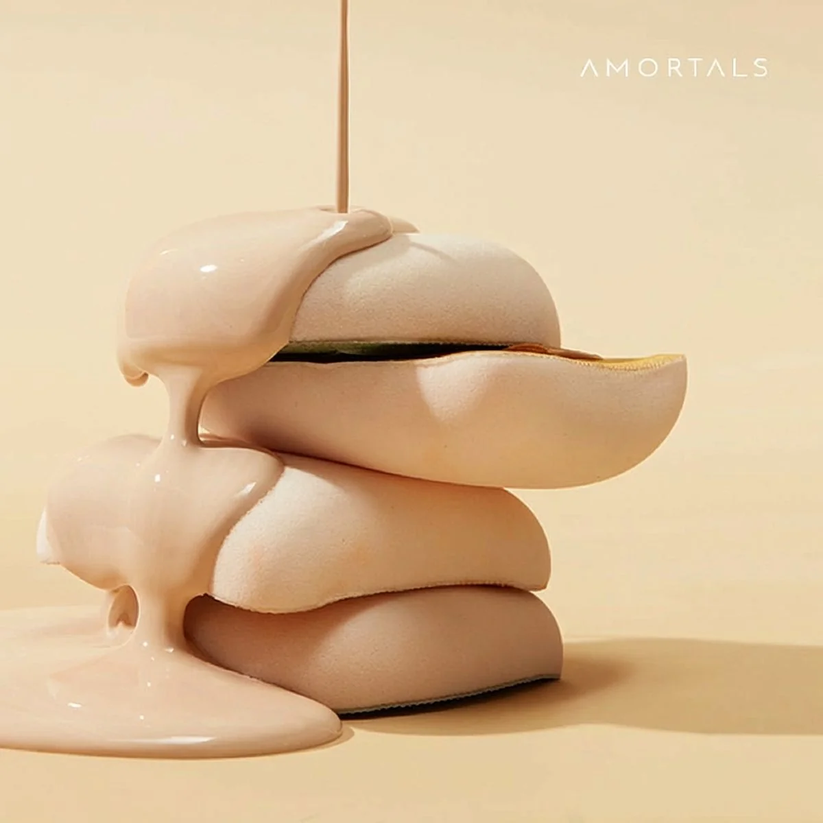 Amortals Perfect Base Makeup Puff Set (L) - Image 3